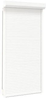 vidaXL Ρολό εισόδου Λευκός 110 x 220 cm Αλουμίνιο και Πολυουρεθάνη