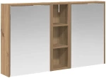 vidaXL Σετ Ντουλαπιών Μπάνιου 3 pcs 106 x 16 x 62,5 εκ.