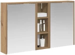 vidaXL Σετ Ντουλαπιών Μπάνιου 3 pcs 106 x 16 x 62,5 εκ.