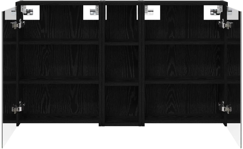 vidaXL Σετ Ντουλαπιών Μπάνιου 3 pcs 106 x 16 x 62,5 εκ.