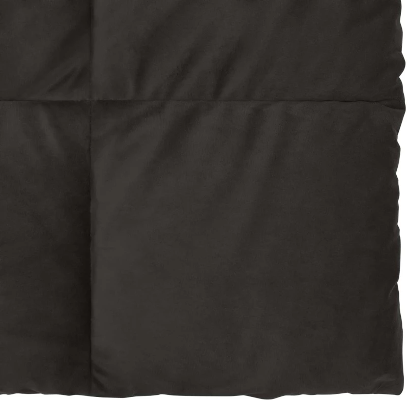 vidaXL Καλοκαιρινό Παπλωματοθήκη Ανθρακί 140 x 200 cm Μικροΐνες