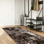 vidaXL Χαλί Runner MARSA Μαύρο 80 x 350 εκ. Πολυέστερ και PVC