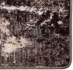 vidaXL Χαλί Runner MARSA Μαύρο 80 x 350 εκ. Πολυέστερ και PVC