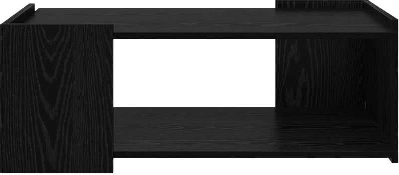 vidaXL Τραπεζάκι σαλονιού Μαύρη Δρυς 90 x 50 x 33 εκ.