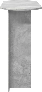 vidaXL Τραπέζι κονσόλας Γκρι Σκυροδέματος 100 x 39,5 x 75 εκ
