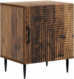 vidaXL Κομοδίνο 2 pcs Παλαιωμένο ξύλο 43 x 34,5 x 50 εκ