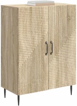 vidaXL Πλαϊνό γραφείο Sonoma Δρυς 66 x 34,5 x 89,5 εκ