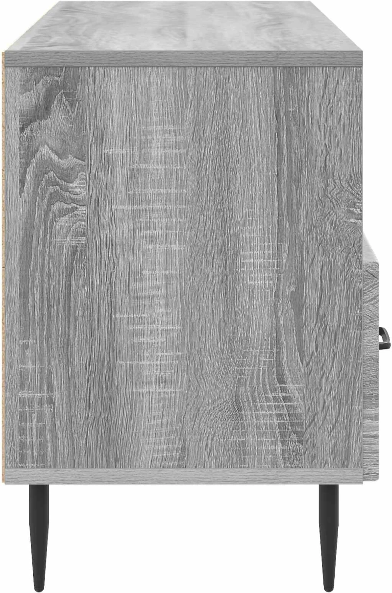 vidaXL Ντουλάπι TV Γκρι Sonoma 102 x 34,5 x 50 εκ. Επεξεργασμένο Ξύλο