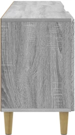 vidaXL Ντουλάπι TV Γκρι Sonoma 150 x 31 x 50 εκ. Επεξεργασμένο Ξύλο
