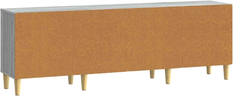 vidaXL Ντουλάπι TV Γκρι Sonoma 150 x 31 x 50 εκ. Επεξεργασμένο Ξύλο