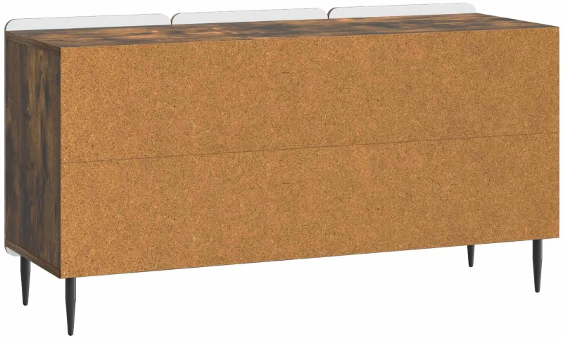 vidaXL Ντουλάπι TV Καπνισμένο Ξύλο Δρυός 99 x 34,5 x 52 cm