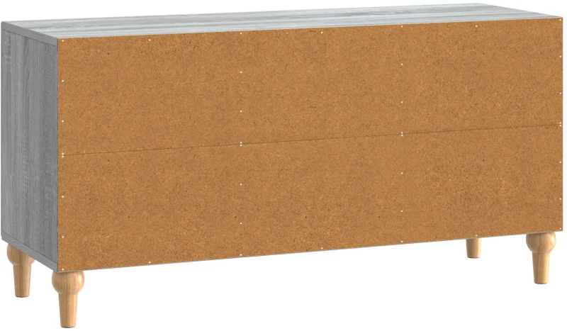 vidaXL Ντουλάπι TV Γκρι Sonoma 99 x 34,5 x 50 εκ. Επεξεργασμένο Ξύλο