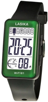 Ψηφιακό ρολόι χειρός - WF161 - Lasika - 115144 - Black/Green