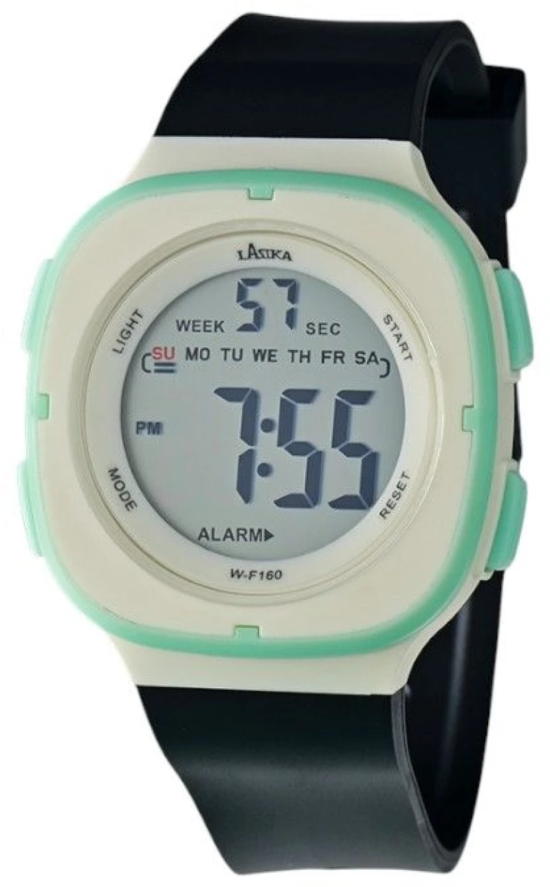 Ψηφιακό ρολόι χειρός - WF160 - Lasika - 115142 - Black/Green