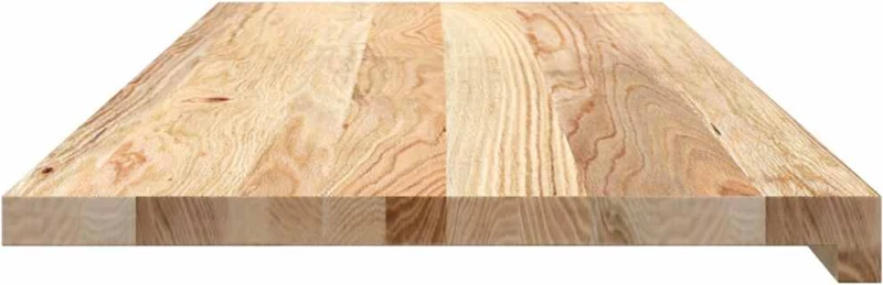 vidaXL Περβάζια παραθύρων 2 τεμ. 100x40x2 εκ. Ακατέργαστο Μασίφ Δρυός