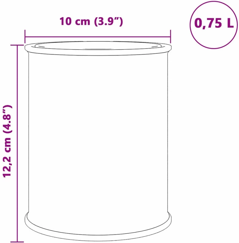 vidaXL Βαφή επίπλων Πράσινο 0,75 L Εκτύπωση τοίχου