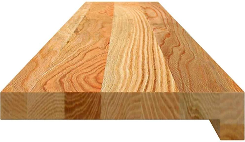 vidaXL Περβάζια παραθύρων 2 τεμ. Αν. Καφέ 120x20x2εκ. Μασίφ Ξύλο Δρυός