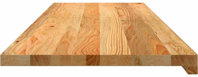 vidaXL Περβάζια παραθύρων 2 τεμ. Αν. Καφέ 120x40x2εκ. Μασίφ Ξύλο Δρυός