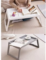 Τραπεζάκι πτυσσόμενο Nextdeco λευκό 55x35x25εκ.