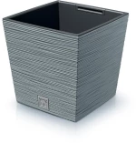 Γλάστρα - κασπώ Furu γκρι Y29x29,5x29.5εκ
