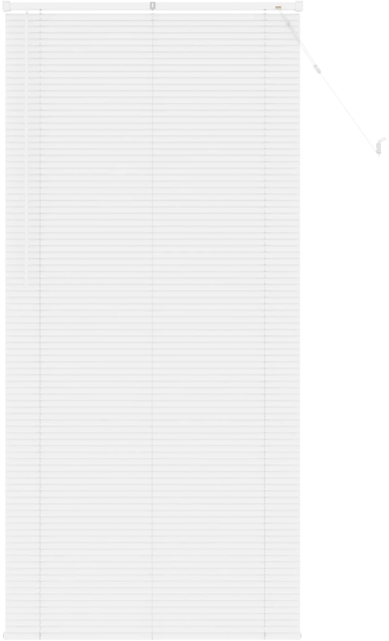 vidaXL Βενετσιάνικη Σκίαση Λευκός 213 x 70 εκ PVC
