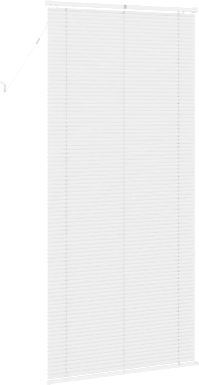 vidaXL Βενετσιάνικη Σκίαση Λευκός 213 x 70 εκ PVC