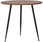 Τραπεζάκι στρογγυλό Nextdeco ξύλινο Υ51x60x45εκ