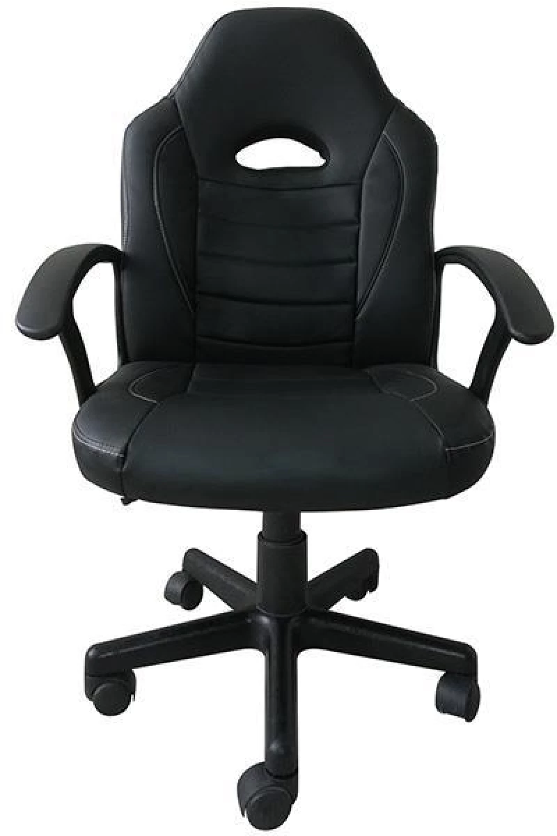 Καρέκλα gaming τροχήλατη Nexrdeco μαύρη Y96x63x64εκ.