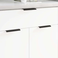 vidaXL Λαβή 725 pcs Μαύρο 120 x 39.6 x 17 χιλ. Αλουμίνιο