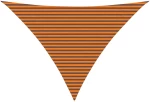 vidaXL Πανί σκιάς Πορτοκαλί και Καφέ 5 x 5 x 6 m