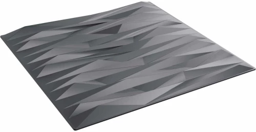 vidaXL Πάνελ τοίχου 24 pcs Γκρίζο Πέτρες 50 x 50 cm Φελιζόλ XPS