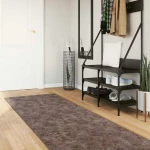 vidaXL Χαλί Runner MARSA Γκρι 80 x 450 εκ. Πολυέστερ και PVC