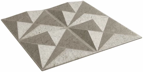 vidaXL Πάνελ τοίχου 24 pcs Οριγκάμι Μπετόν 50 x 50 cm Φελιζόλ XPS