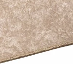 vidaXL Χαλί Runner MARSA Μπεζ 80 x 100 cm Πολυέστερ και PVC