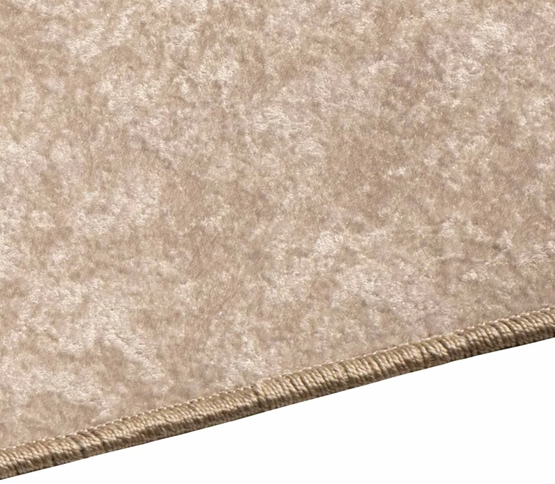 vidaXL Χαλί Runner MARSA Μπεζ 100 x 400 cm Πολυέστερ και PVC