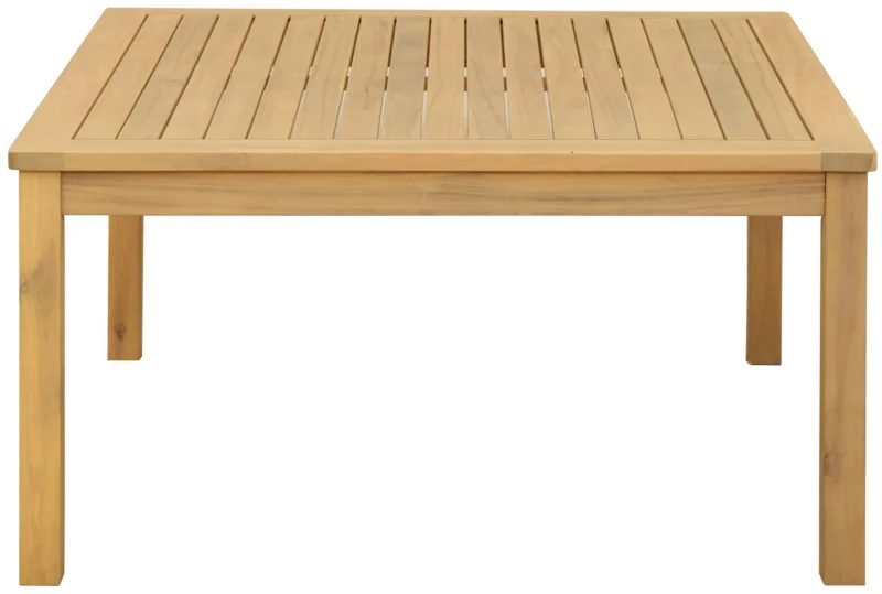 vidaXL Τραπεζάκι σαλονιού Ανοιχτό ακασία 85 x 85 x 45 cm