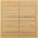 vidaXL Τραπεζάκι σαλονιού Ανοιχτό ακασία 85 x 85 x 45 cm