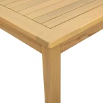 vidaXL Τραπεζάκι σαλονιού Ανοιχτό ακασία 85 x 85 x 45 cm