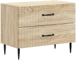 vidaXL Κομοδίνο Sonoma Δρυς 62 x 34,5 x 47,5 εκ Επεξεργασμένο Ξύλο