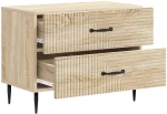 vidaXL Κομοδίνο Sonoma Δρυς 62 x 34,5 x 47,5 εκ Επεξεργασμένο Ξύλο