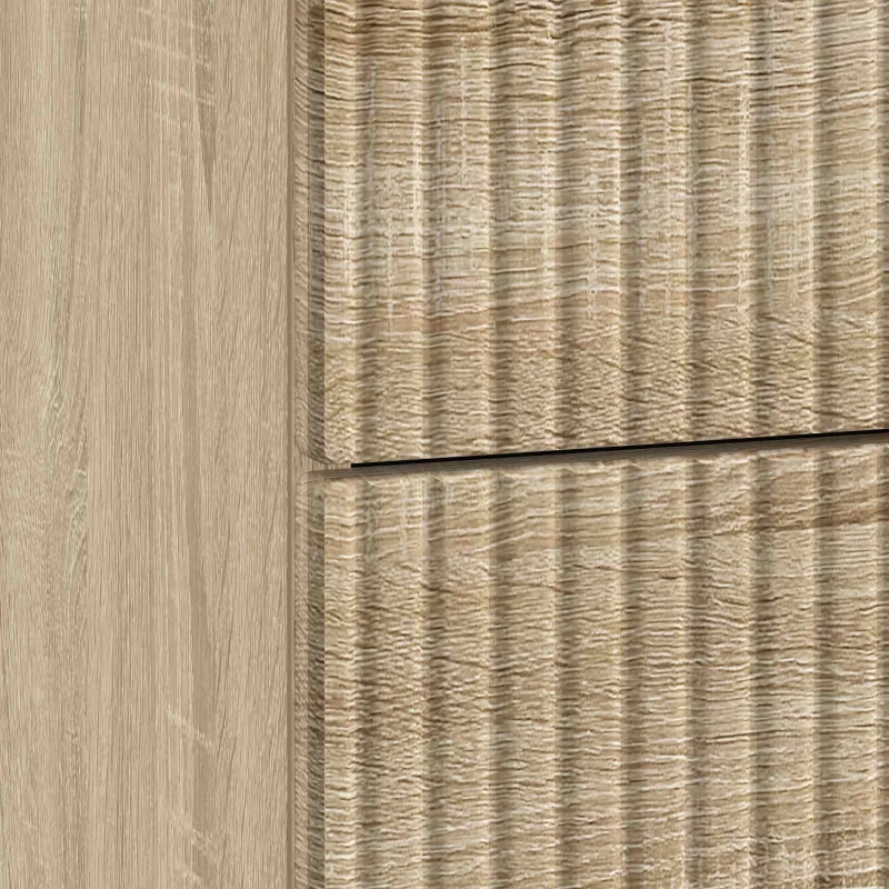vidaXL Κομοδίνο Sonoma Δρυς 62 x 34,5 x 47,5 εκ Επεξεργασμένο Ξύλο