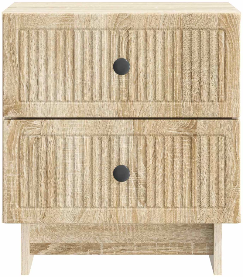 vidaXL Κομοδίνο Sonoma Δρυς 43 x 34,5 x 47,5 εκ Επεξεργασμένο Ξύλο