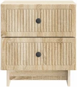 vidaXL Κομοδίνο Sonoma Δρυς 43 x 34,5 x 47,5 εκ Επεξεργασμένο Ξύλο