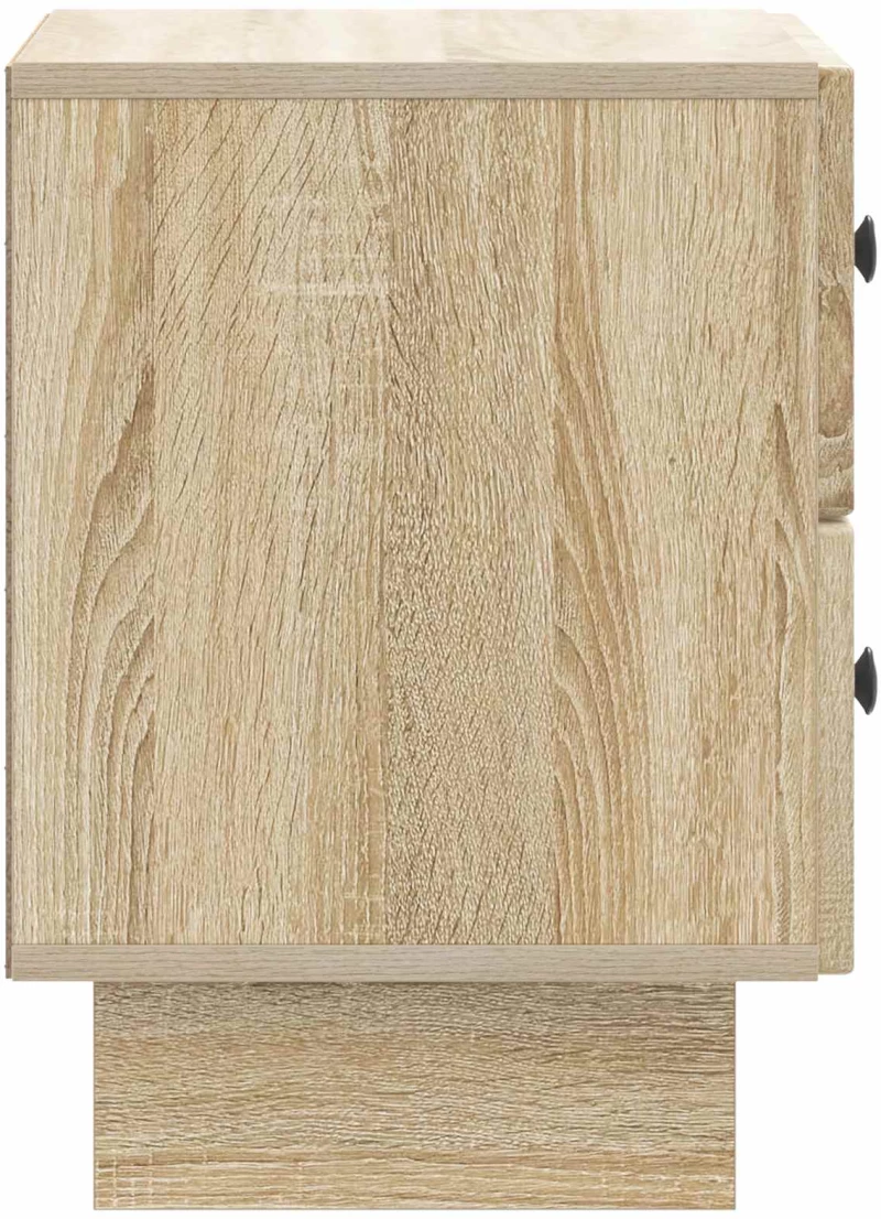 vidaXL Κομοδίνο Sonoma Δρυς 43 x 34,5 x 47,5 εκ Επεξεργασμένο Ξύλο
