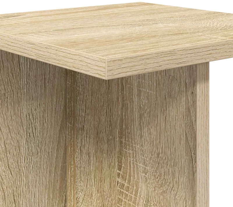 vidaXL Βάση φυτών Δρύς Sonoma 25 x 25,5 x 80,5 εκ.