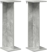 vidaXL Βάση φυτών 2 pcs Σκυρόχρωμο Γκρι 25 x 25,5 x 80,5 εκ.