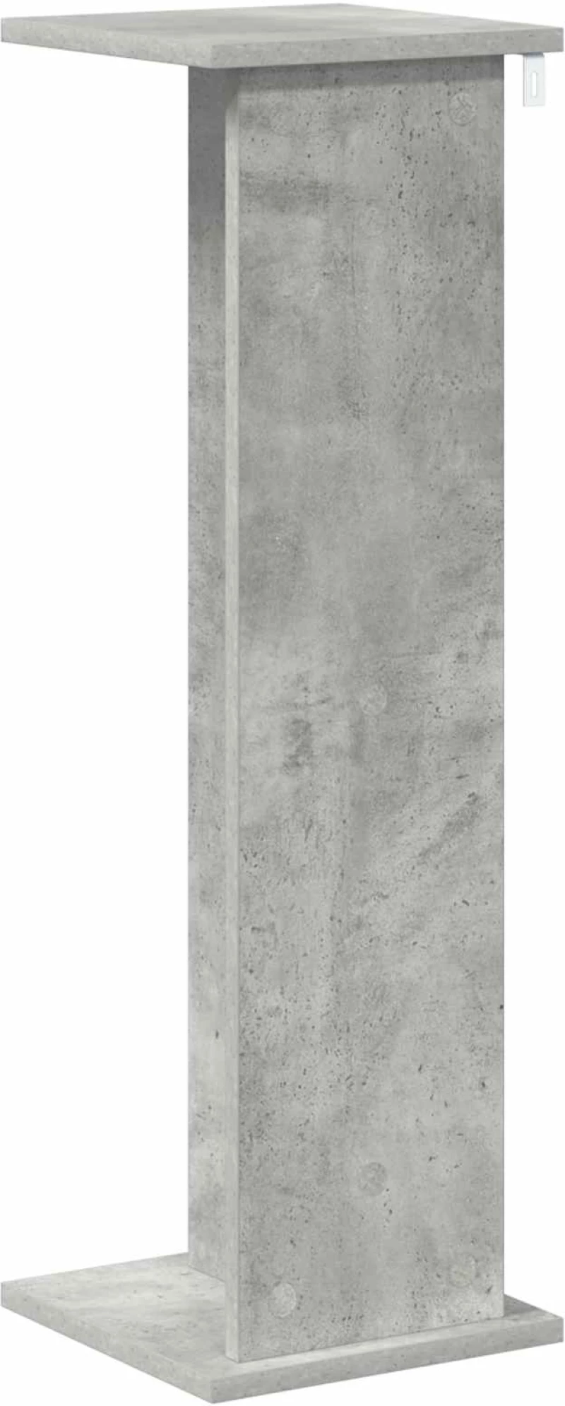 vidaXL Βάση φυτών 2 pcs Σκυρόχρωμο Γκρι 25 x 25,5 x 80,5 εκ.