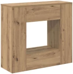 vidaXL Τεχνίτικη Δρυς 82 x 29 x 74 εκ.