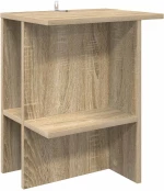 vidaXL Τραπεζάκι σαλονιού Sonoma Δρυς 40 x 30 x 49 εκ.