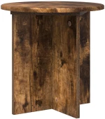 vidaXL Βάση φυτών 2 pcs Καπνισμένο Ξύλο Δρυός 40 x 40 x 40 cm